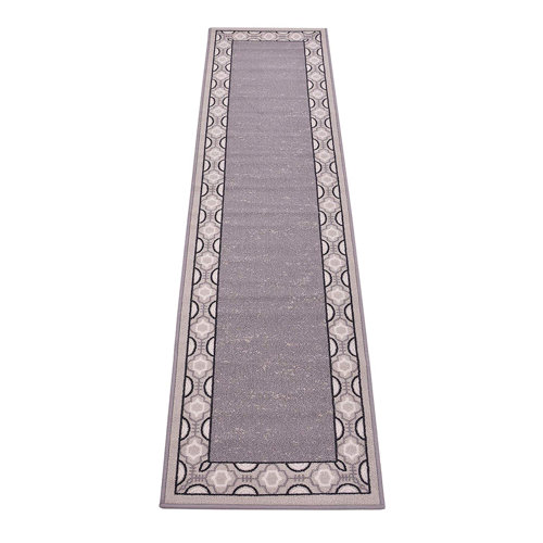 Purhome Trellis Bordered Slip Resistant Low Pile Runner Rug Wayfair